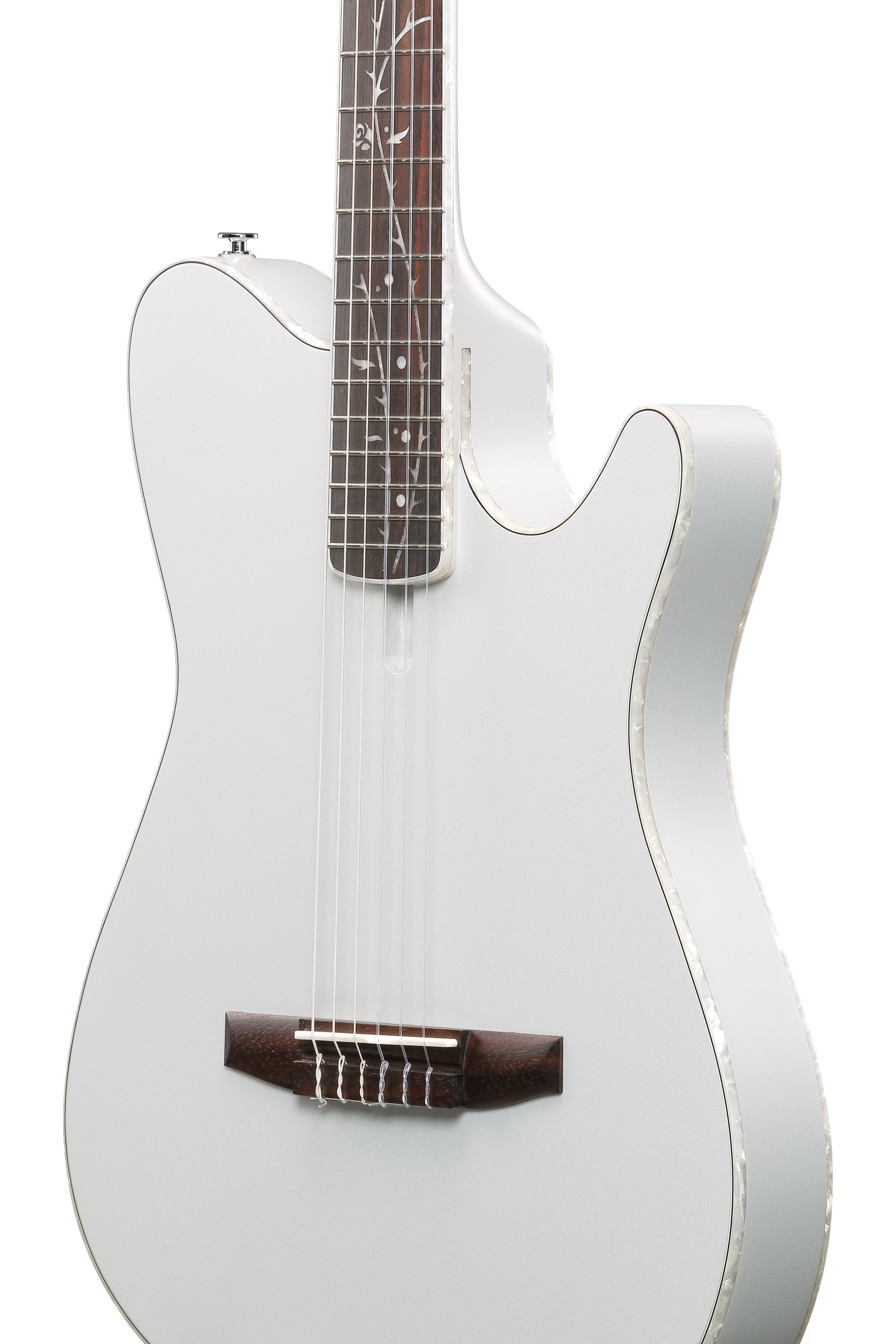 TOD10N Tim Henson Signature Nylon String Silver Metallic Flat 